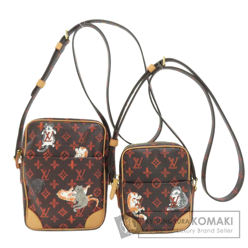 Louis Vuitton Panamset Catgram Shoulder Bag Monogram Canvas